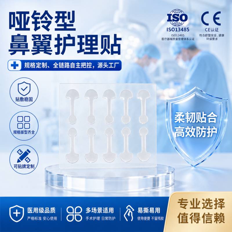 鼻翼贴小哑铃定制