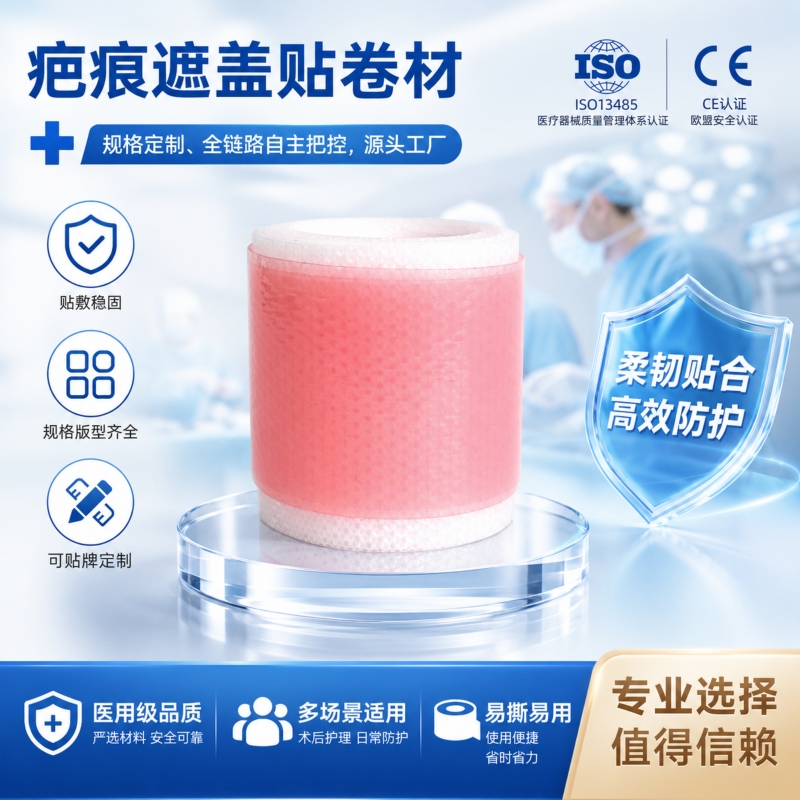 疤痕遮盖贴卷材工厂直供